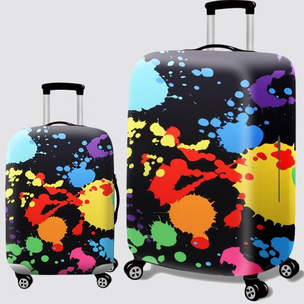 Housse de protection valise multi-color