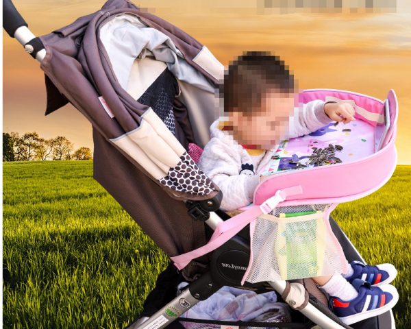 Bébé siège auto plateau de sécurité enfants véhicule étanche Support plaque multifonctionnel