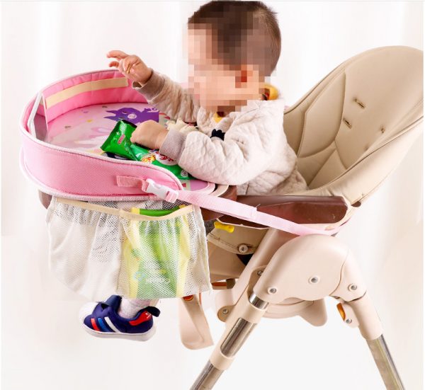 Bébé siège auto plateau de sécurité enfants véhicule étanche Support plaque multifonctionnel