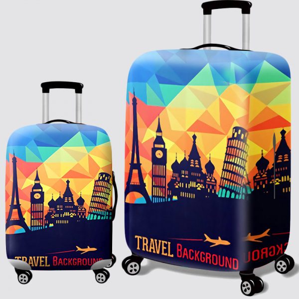 Housse de protection valise travelbackground